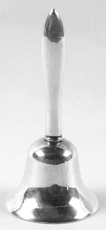 Sterling Hollowware Bell (w/Silverplate Bowl)