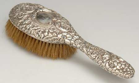 Sterling Hollowware Hair Brush