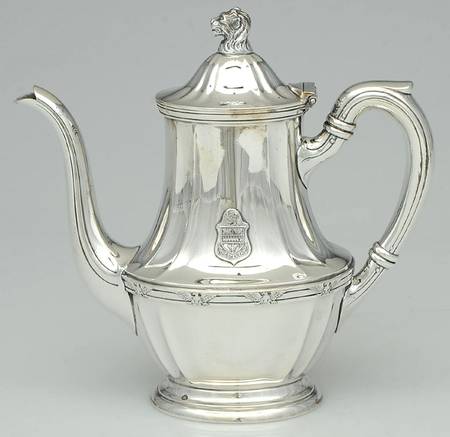 Silverplate Hollowware Silverplate Mini Coffee Pot