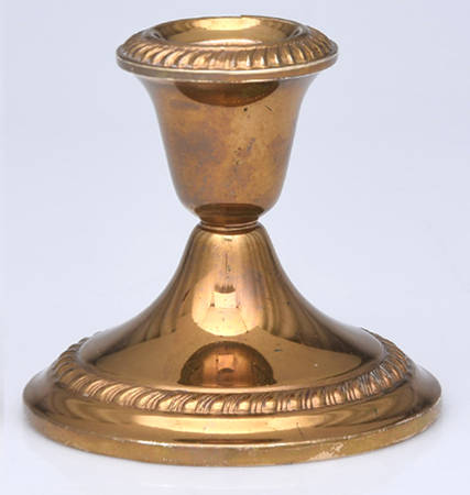 Silverplate Hollowware 3" Console Candleholder