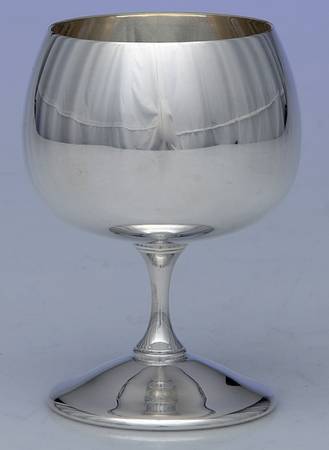 Silverplate Hollowware Brandy Glass