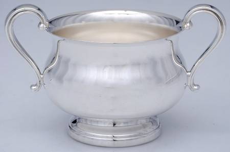 Silverplate Hollowware Silverplate Open Sugar Bowl