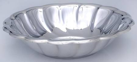 Silverplate Hollowware 6" Bon Bon Bowl