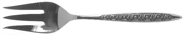 Montoro (Stainless) Medium Solid Cold Meat Serving Fork