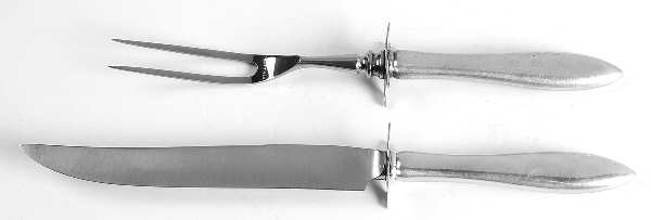 Mothers-Old (Sterling, 1875) Small Stainless Blade 2-Piece Steak Carving Set