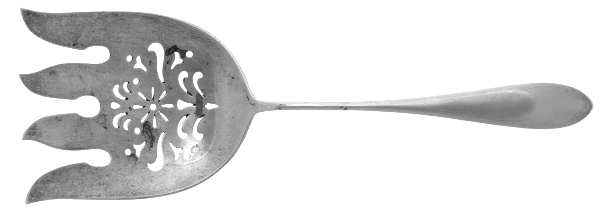 Mothers-Old (Sterling, 1875) Small Solid Fish Serving Fork