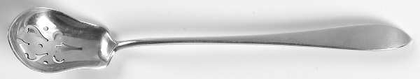 Mothers-Old (Sterling, 1875) Pierced Bowl Short Handle Olive Spoon