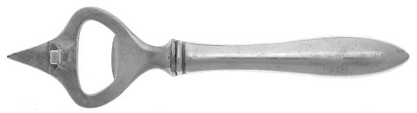 Mothers-Old (Sterling, 1875) Bottle Opener with Silverplate Bowl