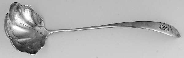 Mothers-Old (Sterling, 1875) Solid Piece Cream Ladle