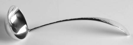 Mothers-Hammered (Sterling, 1875) Solid Piece Cream Ladle
