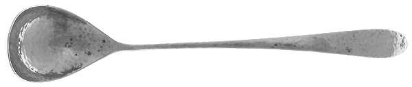 Mothers-Hammered (Sterling, 1875) Mayonnaise Ladle