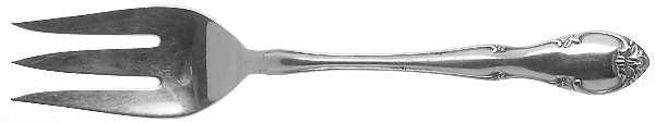 Musette (Stainless) Medium Solid Cold Meat Serving Fork
