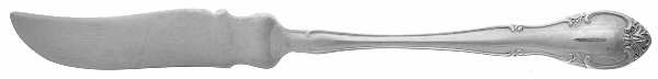 Musette (Stainless) Flat Handle Master Butter Knife