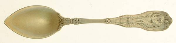 Mythologique (Sterling, 1894, Old, NoBeads, NoFaceBow) Fruit/Orange Spoon