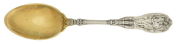 Mythologique (Sterling, 1894, Old, NoBeads, NoFaceBow) Teaspoon