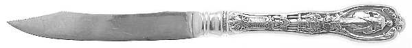 Mythologique (Sterling, 1894, Old, NoBeads, NoFaceBow) Individual Fruit Knife with Silverplate Blade