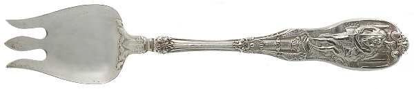Mythologique (Sterling, 1894, Old, NoBeads, NoFaceBow) Ice Cream Fork