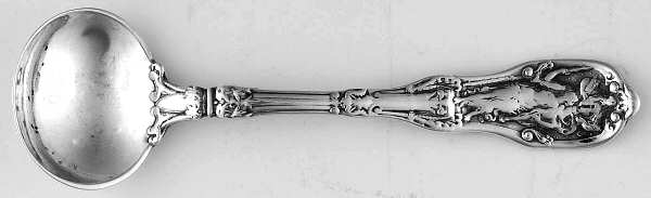 Mythologique (Sterling, 1894, Old, NoBeads, NoFaceBow) Master Salt Spoon