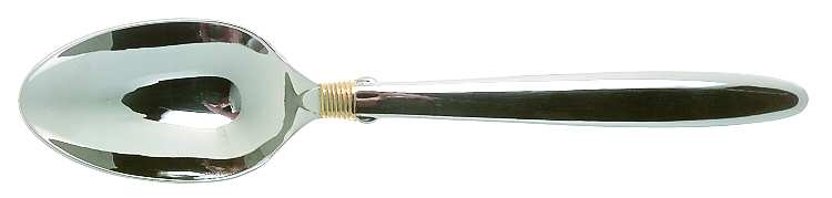 Narragansett Gold (Stainless, Gold Accent, Wings) Place/Oval Soup Spoon