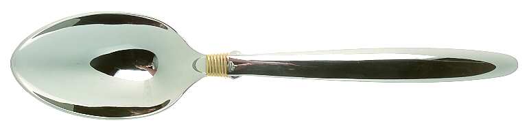 Narragansett Gold (Stainless, Gold Accent, Wings) Tablespoon (Serving Spoon)