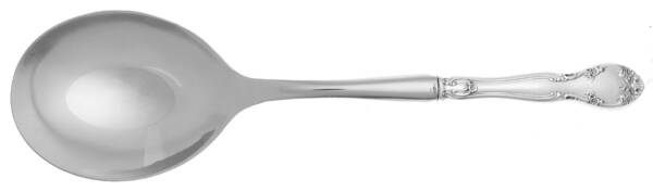 New Elegance (Silverplate, 1947) Casserole Spoon with Smooth Stainless Bowl HC