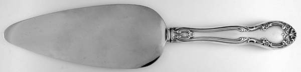 New Elegance (Silverplate, 1947) Pie Server with Stainless Blade