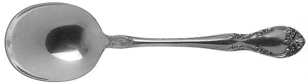 New Elegance (Silverplate, 1947) Round Bowl Soup Spoon (Cream Soup)