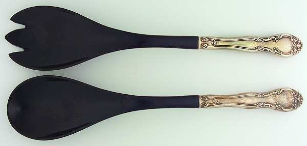 New Elegance (Silverplate, 1947) Plastic Bowl 2-Piece Salad Set