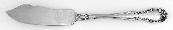 New Elegance (Silverplate, 1947) Flat Handle Master Butter Knife