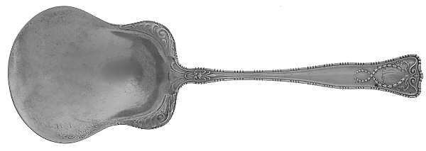 New Empire (Sterling, 1895) Monogram Large Solid Berry/Casserole Spoon