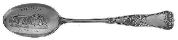 New Plymouth (Sterling, 1900) Souvenir Spoon (Teaspoon)