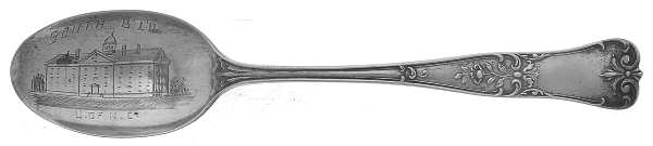 New Plymouth (Sterling, 1900) Souvenir Spoon (Teaspoon)