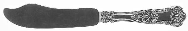 New Queens (Sterling, 1895) Individual Solid Fish Knife