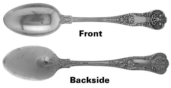 New Queens (Sterling, 1895) Dessert/Oval Soup Spoon