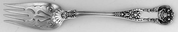 New Queens (Sterling, 1895) Large Chipped Beef Fork
