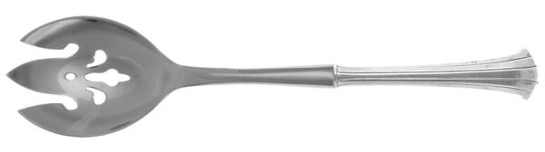 Newport Scroll (Sterling, 1983) Salad Serving Fork with Stainless Prongs HC