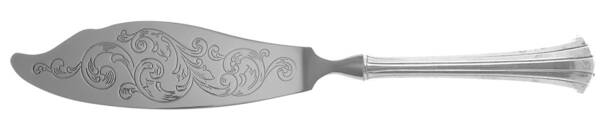 Newport Scroll (Sterling, 1983) Fish Serving Knife with Stainless Blade HC