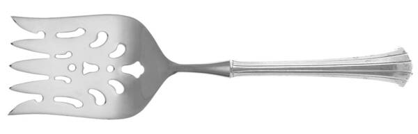 Newport Scroll (Sterling, 1983) Fish Serving Fork with Stainless Tines HC