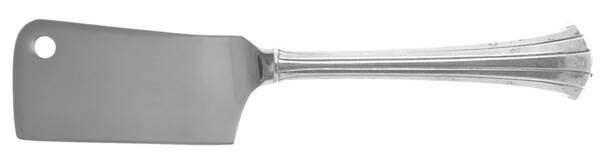Newport Scroll (Sterling, 1983) Cheese Cleaver with Stainless Blade HC