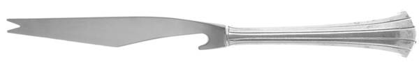 Newport Scroll (Sterling, 1983) Bar Knife Serving with Stainless Blade HC