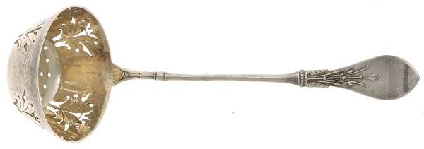 New Tipt (Sterling, 1871) Pierced Sugar Serving Ladle