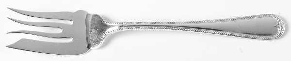 Newcastle (Sterling, 1895) Medium Solid Cold Meat Serving Fork