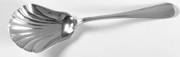 Newcastle (Sterling, 1895) Solid Salad Serving Spoon
