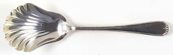 Newcastle (Sterling, 1895) Large Solid Shell Berry/Casserole Spoon