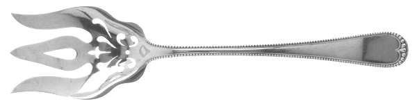 Newcastle (Sterling, 1895) Oversize Solid Salad Servng Fork