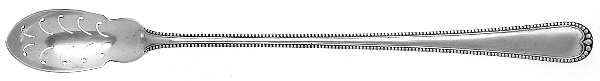 Newcastle (Sterling, 1895) Pierced Bowl Long Handle Olive Spoon