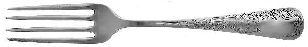 Nightingale (Sterling, 1885, No Monograms) Fork