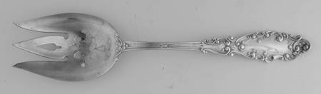 No. 27 (Silverplate, 1977) Oversize Solid Salad Servng Fork