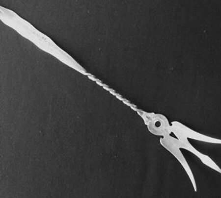 No. 430 (Sterling, 1885) Large Lettuce Serving Fork