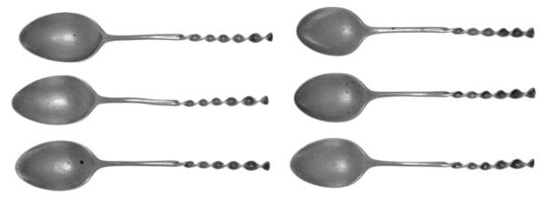 No. 5-C (Sterling, 1885) (Set of 6) Demitasse Spoons